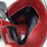 Tommy Hilfiger VTG Y2K Tommy‎ Hilfiger Black Square Toe Boots Photo 7