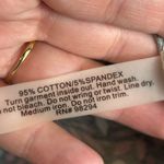 Onque Casuals Woman’s Business Casual Printed Vneck Chic Long Sleeve Top Medium Red Photo 4