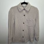 Vince oversized soft shirt tan jacket shacket size XS Photo 6