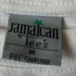 Hard Rock Cafe Oversized Jamaica T Shirt Womens White Medium M Embroidered Tee Photo 3