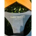 Outdoor Voices  Blue High Neck Sports Bra Size Small Photo 1