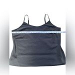 Super Soft Black Polyester Tank Top Shell Camisole Undershirt Size XL Photo 4