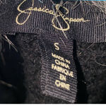 Jessica Simpson Oversized Faux Fur Lined Knit Black Sweater Cardigan Size Small Photo 9