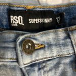 RSQ Denim Strech with Front tears Size 12. Waist:26 , Inseam: 26 inches Photo 11