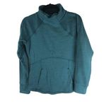 Hind Womens Running Pullover Sweatshirt Teal Activewear Size XS Blue Photo 0
