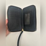 Fossil  Black Leather Zip Wallet Photo 2