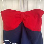Reebok New England Patriots Halter or Tube Top Red Blue NFL Football Size Large Photo 4