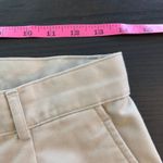 LL Bean Khaki Cotton Flannel Lined Pants Women 10 Petite Warm Preppy Retro Basic Tan Size 10P Photo 7