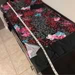 Natori Mizuki midi kaftan dress, floral print, kimono sleeves, Vneckline, size M Photo 6