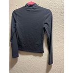 Nike  Black Long Sleeve Top Woman’s Size XS FLAWED-Spots Photo 7