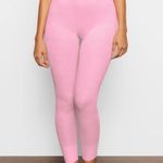 SKIMS LOGO POINTELLE LEGGINGS BUBBLEGUM SMALL Photo 1