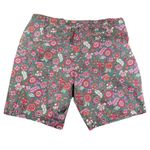 st. john's bay Bermuda‎ Floral Print Shorts Summer Casual Bottoms Green Pink Photo 5