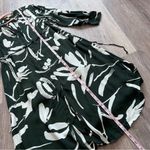 Hugo Boss  Dibanora Belted‎ Midi Dress abstract tropical print Photo 5