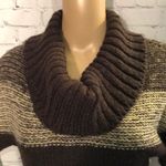 Say What? Say What Striped Turtleneck Sweater Dress M Photo 3