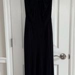 Maeve  By Anthropology Sleeveless Black Jumpsuit Wide Leg Keyhole Medium Photo 3