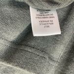 Mittoshop Sweater V-neck Oversized Gray Tunic Length Size Small Photo 4