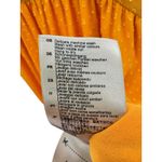 Scotch & Soda  Women's Ruffled Swiss Dot Mini Dress Sheer‎ Yellow Size Medium Photo 6