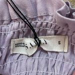 Savia NWT lavender purple wrap adjustable tie crop tank top women’s size small Photo 7