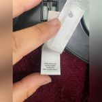 Loft Women’s Geometric Southwest Burgundy and Brown Knit Poncho Shawl One Size Photo 2