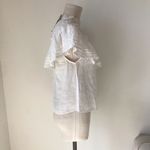 Urban Outfitters UO Bluebell Ruffle Button-Down Blouse Photo 5