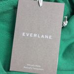 Everlane The Track Organic Cotton Popover Hoodie Green Hooded Sweatshirt S New Photo 8