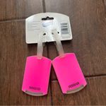 American Tourister Neon Pink Luggage Tags Set of Two New Y2K Photo 2