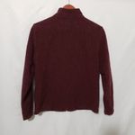 Talbots  S Maroon 1/4 Zip Fleece Pullover Photo 1