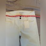 Cello White Straight Leg Jeans Minimalist Design Photo 3