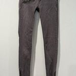 Rag and Bone  Jeans Womens 22" Grey Skinny Stretch Zip Hem Skater Punk Grunge Photo 0