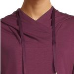 Avia Womens Burgundy Hoodie Size 20 XXL Side Slits New Photo 1