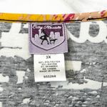 City Hearts Plus Size 3X Top Long Sleeve Vegas Skyline Black Pink Mature 1336 Photo 8