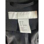 H&M  Black Double Breasted Collared Sleeveless Mini Blazer Tank Sheath Dress Sz 4 Photo 2