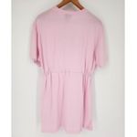 Nike Pink Swoosh Drawstring Waist Dress Women’s Size: Medium Photo 2