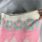 Vintage Medium Pastel Colors Sweater Nan Dorsey made in USA Pink Photo 3