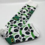 St. Patrick’s Day Panda Knee High Socks NEW! Green Photo 0