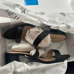 NWT Dream Paris Elegant Black Heeled Sandals Heels Formal Party Wedding Classic Size 9.5 Photo 2