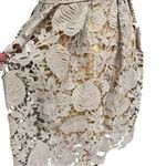 Romeo + Juliet Couture  Beige Crochet Lace Overlay Sleeveless Dress Size Small Photo 7