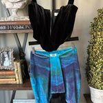 Farai London Edena Velvet Cutout Corset Skirt SET Turquenite Womens Size XS Photo 7