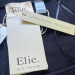 Elie Tahari  Black Long Sleeve Women's Top Photo 4