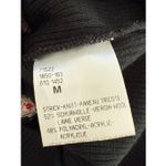 Bogner Black Mock Neck Colorful Embroidered Flowers Ski Sweater Wool Blend M Size M Photo 7