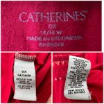 Catherines  American Flag Summer 2015 Red Tee Shirt T-Shirt Size 14/16 W Photo 6