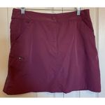 32 Degrees Heat 32 degrees cargo skort maroon wine size 32 waist Photo 0