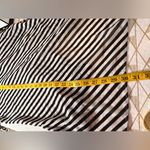 Armani Exchange Long Sleeve Button Down Sheer Ruffle Striped Top Size L Photo 8