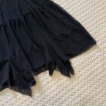 Diesel NWOT  Black Gold Asymmetry Black Sleeveless Knee Length Dress Pleated 38 Photo 7