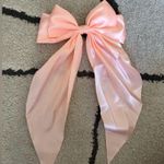 Amazon Elegant Pink Satin Hair Bow Clip Photo 2