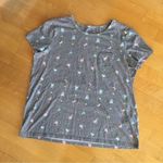 Croft & Barrow Cocktails Short Sleeve Pocket Tee, Gray, Size L Photo 11