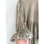 DÔEN | DOEN | Callie Dress / Cream Tisbury Paisley | Sz S Green Photo 3