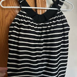 Chic Striped Tankini Black Size L Photo 0