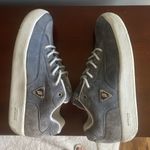 Prince Blue Suede Tennis Shoes Sneakers Size 8W Cute Chunky Sole Photo 9