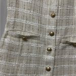 Elegant Cream Maxi Dress White Size XL Photo 5